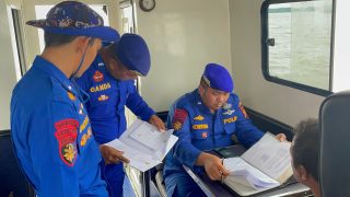Satpolairud Polres Inhil Gelar Program JALUR, Cegah dan Ungkap Tindak Pidana di Perairan Maritim