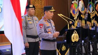 Kapolri Pimpin Sertijab Sejumlah Pejabat Tinggi Polri, Tegaskan Komitmen Penguatan Kinerja dan Regenerasi Kepemimpinan
