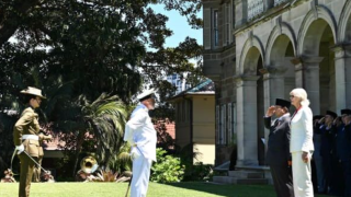 Gubernur Jenderal Australia Sam Mostyn Sambut Presiden Prabowo dengan Upacara Kenegaraan