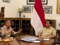 Presiden Prabowo Bahas Sejumlah Program Strategis Bersama Wakil Ketua DPR RI Di Istana Merdeka