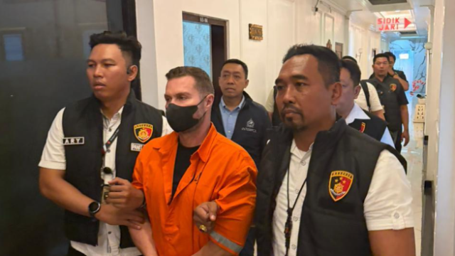 Buron Interpol Asal Inggris Steven Lyons Ditangkap di Bali