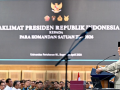 Beri Taklimat Kepada 1.500 Komandan Satuan TNI, Presiden Prabowo Kobarkan Semangat Juang dan Soliditas
