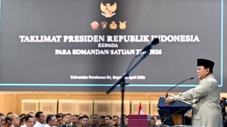 Beri Taklimat Kepada 1.500 Komandan Satuan TNI, Presiden Prabowo Kobarkan Semangat Juang dan Soliditas