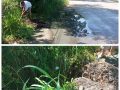 Jalan Hangtuah Berlubang dan Digenangi Air Membuat Kerusakan Jalan Semakin Parah